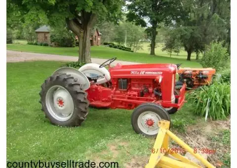 Restored Ford 641 Workmaster Tractor