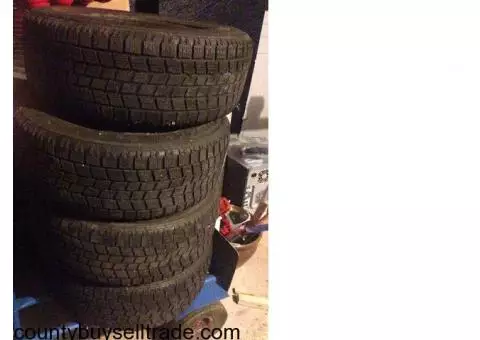 4 Tires with Rims