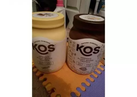 KOS Vegan Plant Based Protein Powder