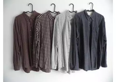 4 New Columbia Shirts - Collard & Long Sleeve (never worn - tags removed)
