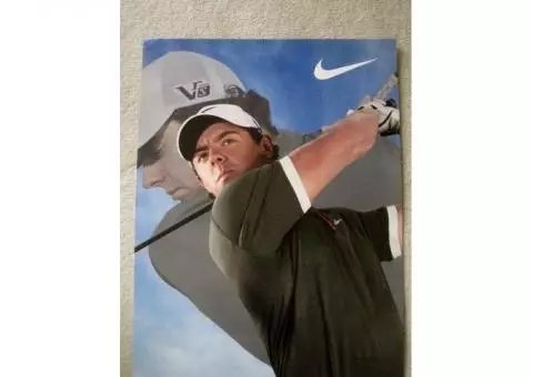 Rory McIlroy Nike Golf Poster