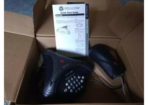 PolyCom Conference Room Phone - Like New/In the Box!