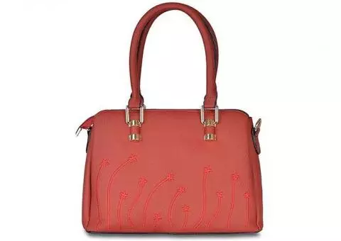 Contessa Red Leather Handbag for Women