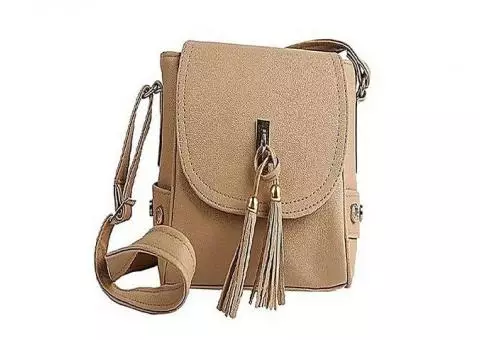 Fashion Beige Stylish Handbag For Women